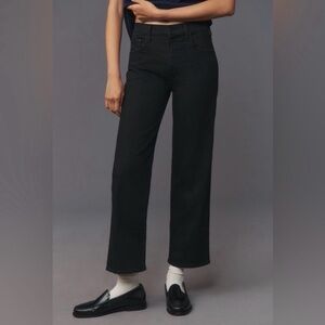 MOTHER Black Jeans The Rambler Ankle